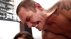 Amy Brooke+Gracie Glam+Nacho Vidal Great scene, swap and swallow cumshot, pussy both girls multiple orgasms + squirting