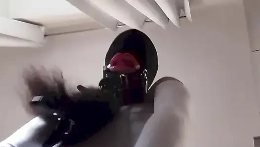 42 Minutes of MILF Tied to a Chair Getting Fucked Doggy Style in the Mouth and Pussy