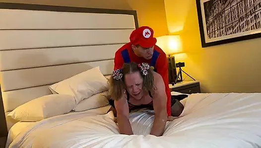 Mario Fucks Trans Woman