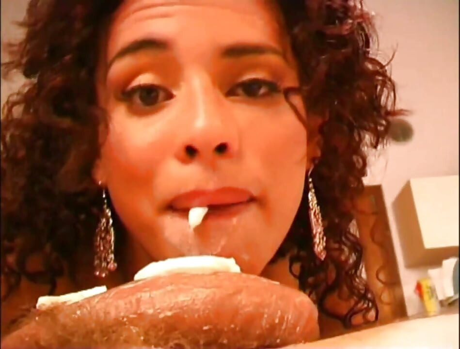 Beautiful Vintage Trans Ass Fucked and Cummed on Cock by an Old Amateur Pig
