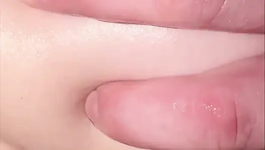 He Fucked MY Pussy Too Hard So I Told Him to Cum in my Ass While I Give Him a Foot Job for an Anal Creampie