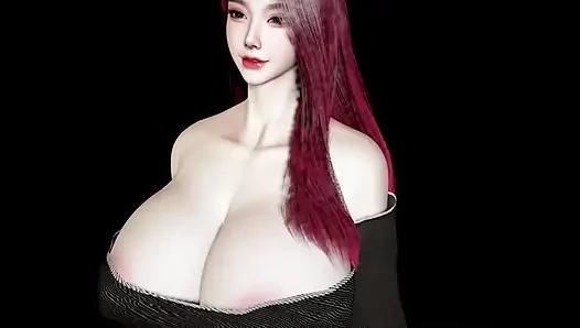 Tante super semok 3d selingkuh sama cowok beronding kontol besar