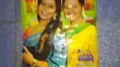 Navya And Manju warrier Spit and cum tribute