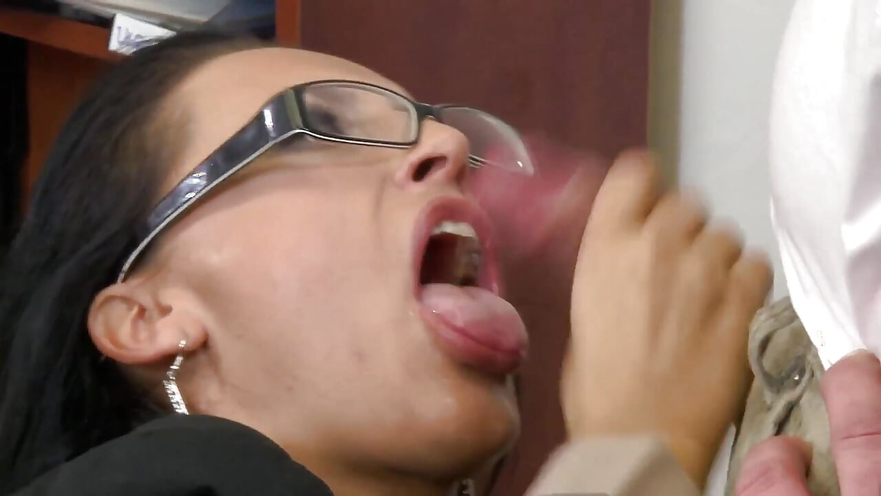 Hot Sex Between Secretary and Janitor in the Office