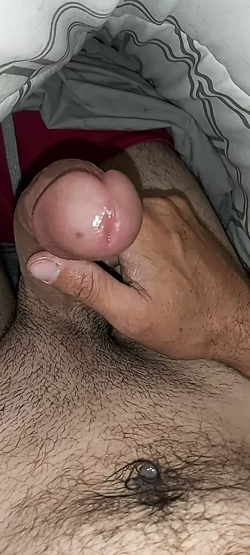 lots of cum precum wet belly some squirting piss