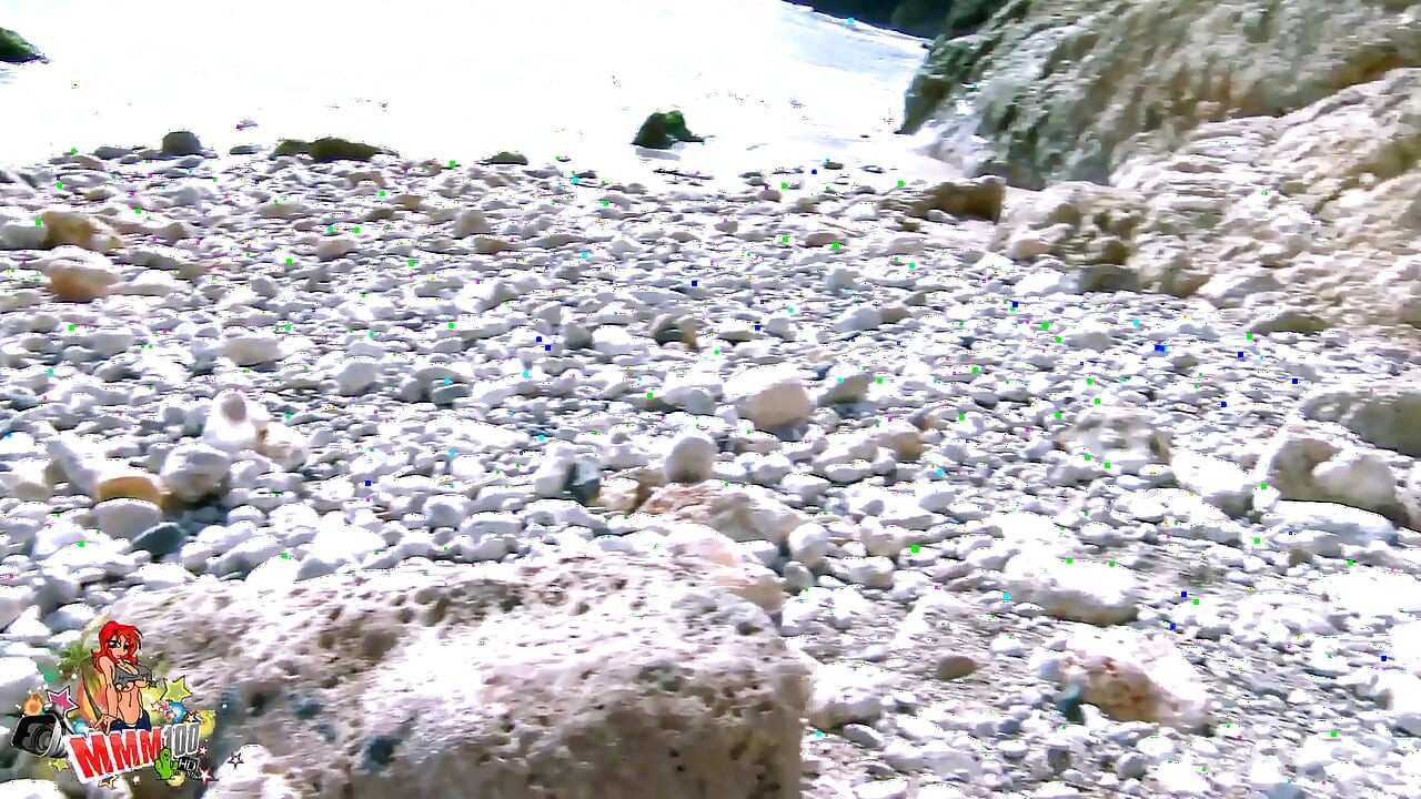 Sexy latina with big boobs deep ass fucked on the beach