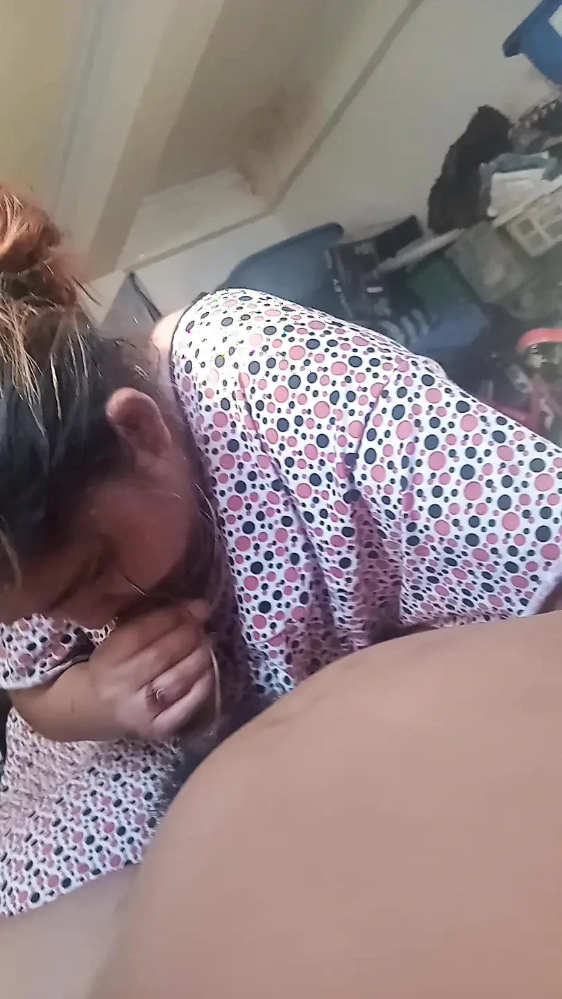 My mother-in-law sucks my cock behind my wife’s back.