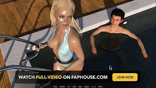 Rock yıldızı ol: su altında ağzına boşalma ep 64