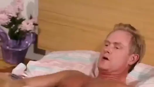 Redhead MILF with huge boobs enjoy in hard sex