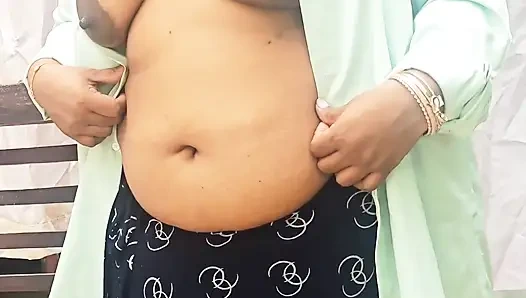 Indian Wife Nude in Front of Camer, Nudist Desi