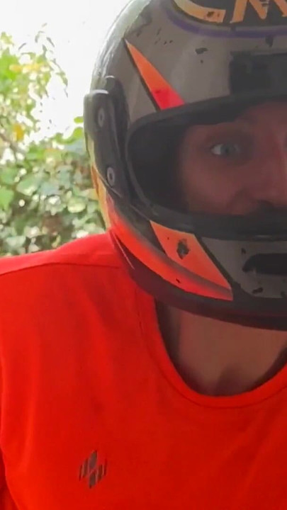 The courier caught the guy doing something strange - helped him - fucked him hard with his real big dick | Clip 1