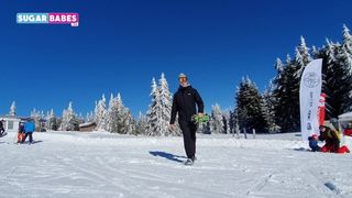 Sugarbabstv: ma première pipe naine en vacances au ski