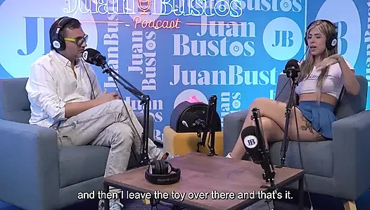 Better Than Her Toys! Mollysmith Squirts All Over the Sybian Machine on Juan Bustos Podcast