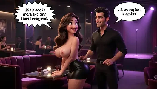 Reconciliation and First Swing Club Night That Led to Open Marriage (AI generated)
