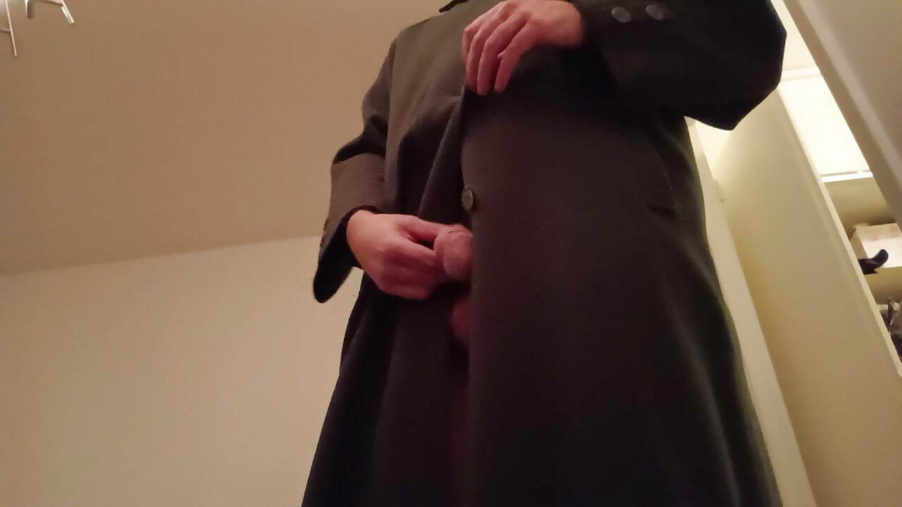 Green coat