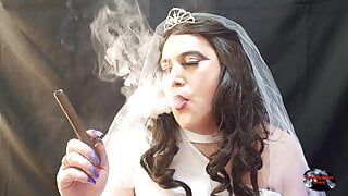Курящая невеста - sfl052