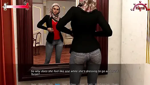 Leben im nahen osten # 13 - Hicran und Banu hatten einen moment, Turan spielte mit Banus muschi, Murat fickte Banu