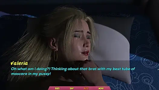 Slutty mommy fucks with a boy aged of her daughter