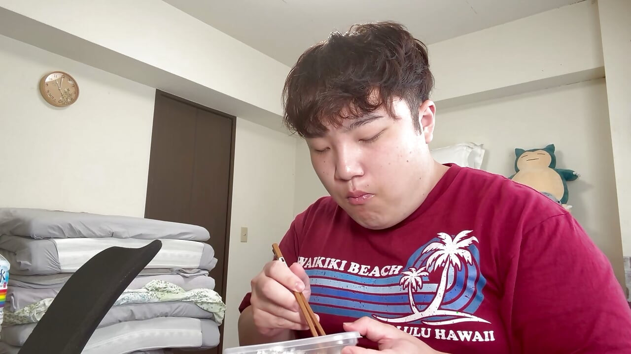 Kawaguchi-kun's meal 🐼