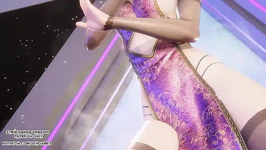 MMD MINNIE - cherry sky - tarian liga kpop seksi legendaris hentai tanpa sensor 4k 60fps