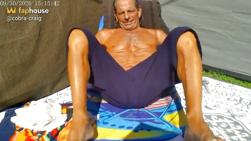 Cam2 Pt3 Naked Tan Called an Audible and Said Fuck It, Sun Naked Fun Music