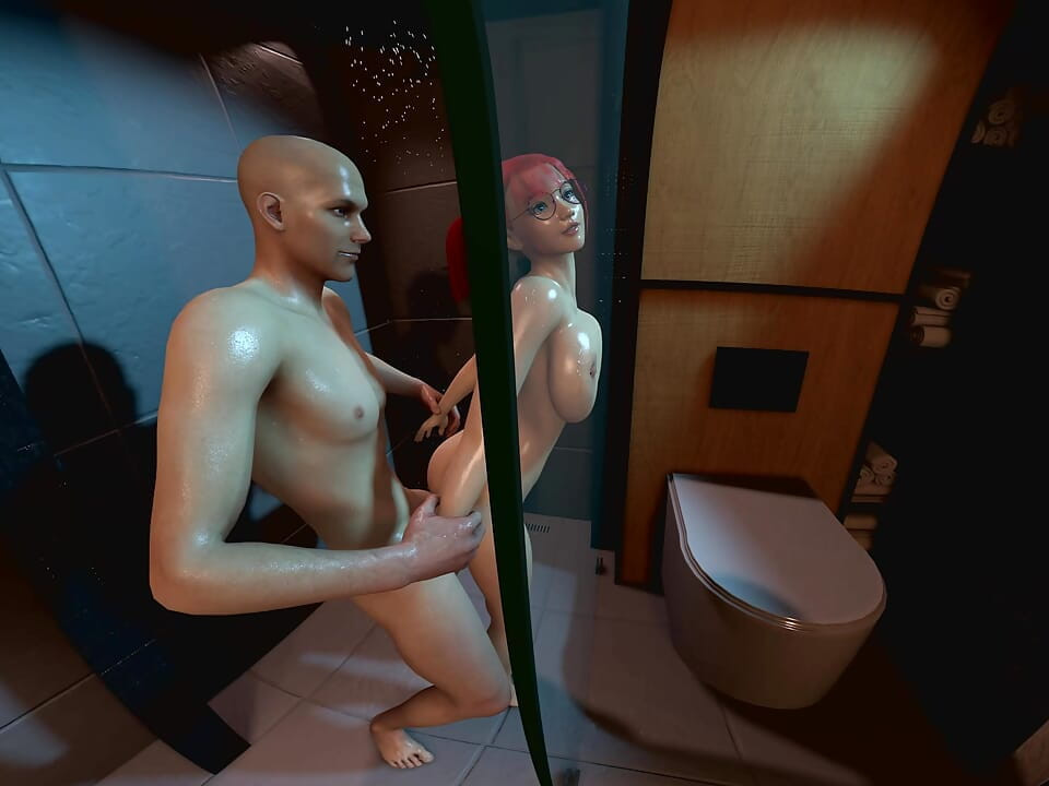 Akiko - Unexpected Shower - PART 2 - VR 3rd Person View