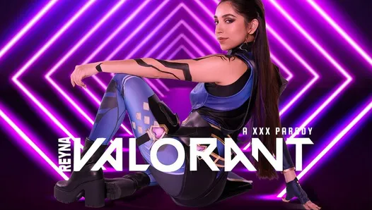 Vrcosplayx - il est difficile de satisfaire l'adolescente latina Madison Wilde dans le rôle de Valorant Reyna - porno VR