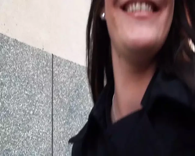 Beautiful French babe picked up and fucked hard by a stranger