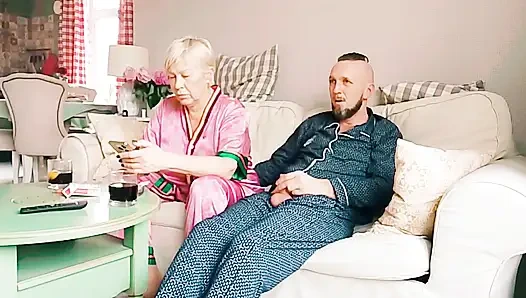 Taboo sex, Stepmom watches movies, and I her mouth