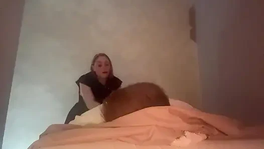 Massage in Reichweite der Anhänger