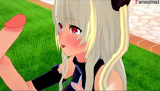 Yami konjiki sepong konjiki - to love ru