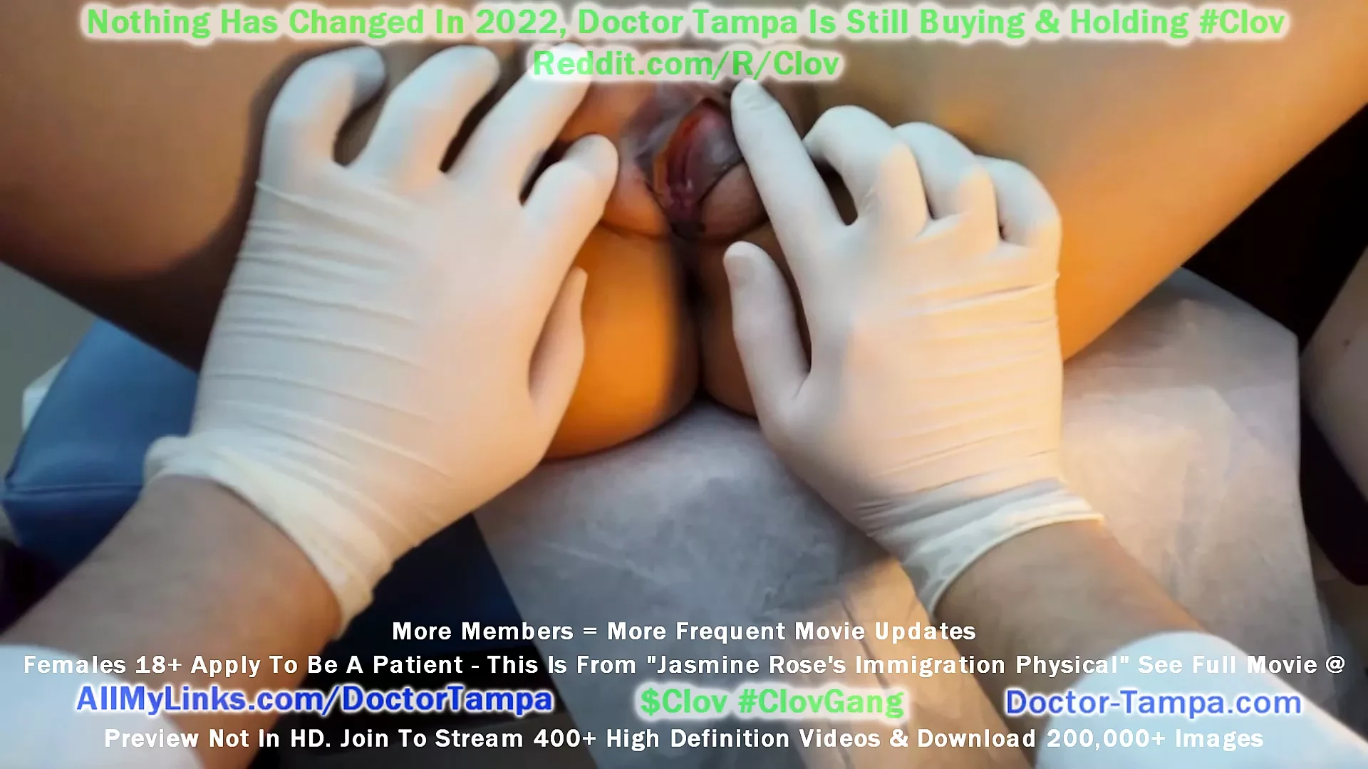 Become Doctor Tampa, Give Jasmine Rose Humiliating Immigration Physical, Give Gyno Exam, Take Photos Of Her Naked Body!