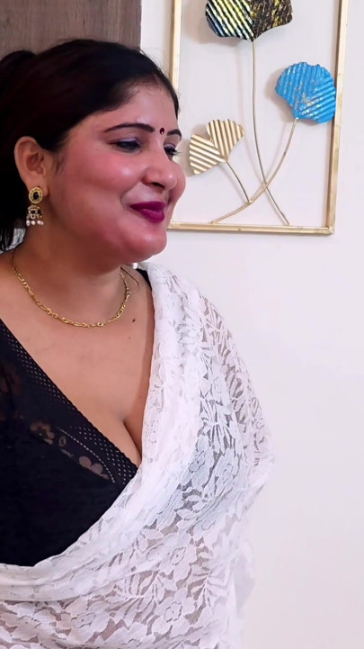 An Indian Asian desi sister-in-law got excited while watching a love video with her husband’s sister and then started | Clip 1