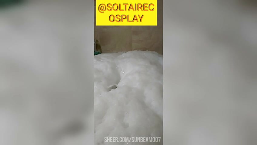 Cyno Cosplay Bubble Bath Solo Relaxing Show