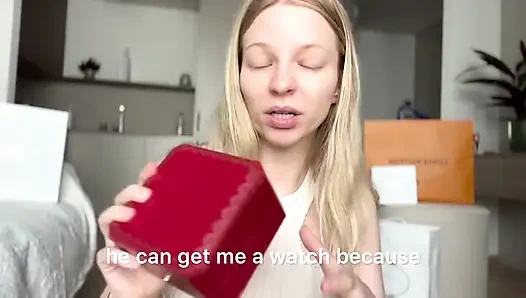 Findom luxus-shopping-haul 12k $ schwerer drain