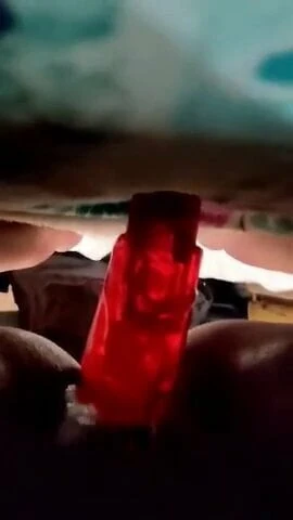Wife fucking dildo