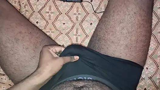 Young boy dick massage