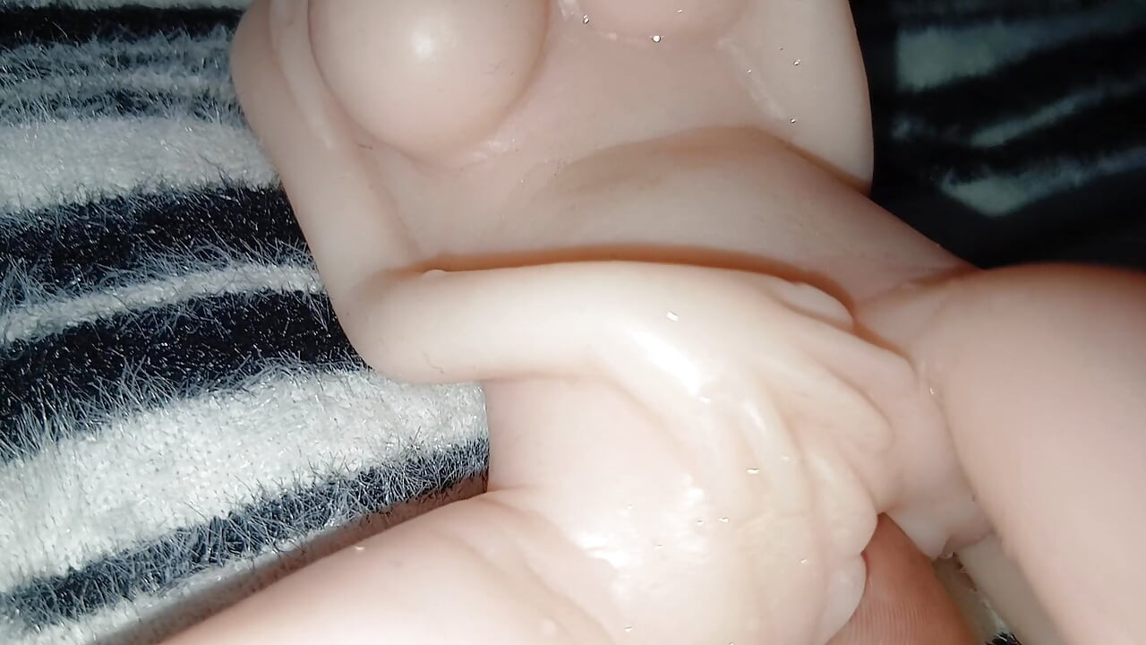 超级逼真的硅胶娃娃 Pov - 4k 单人玩具会议
