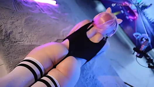 ASMR Gamer Girlfriend Jerks You Off, SLOPPY SOUNDS, HANDJOB, WET LICKING
