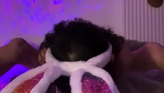 Dildo-mund-füße