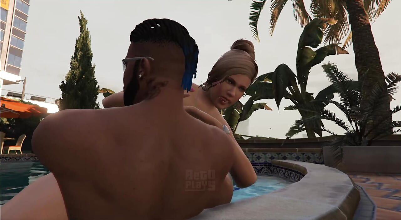 GTA 5 Franklin And Amanda Full 35 λεπτά Ταινία στο σπίτι του Michael