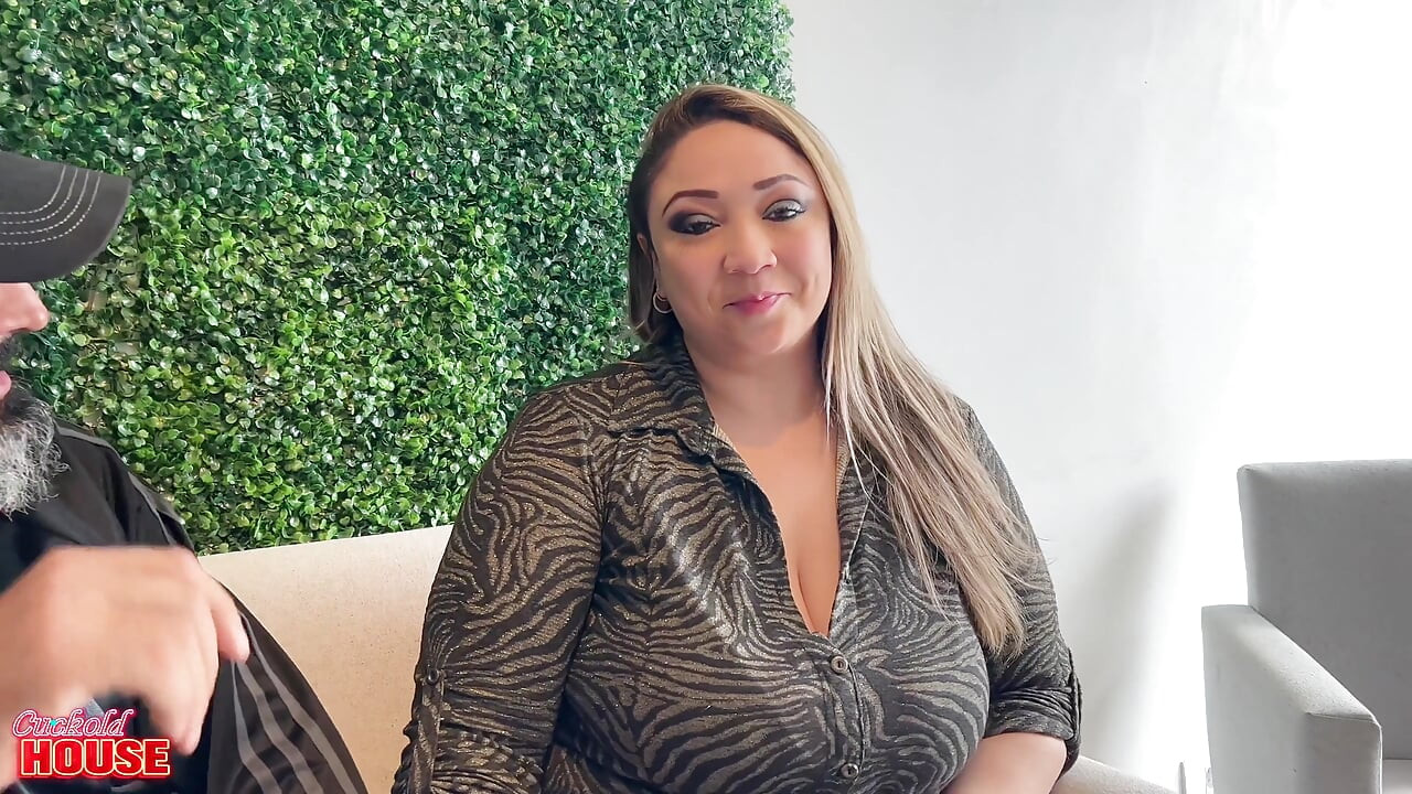 This Chubby Married Woman Is a Hottie Whose Cuckolded Husband Lets Other Men Have Sex with Her