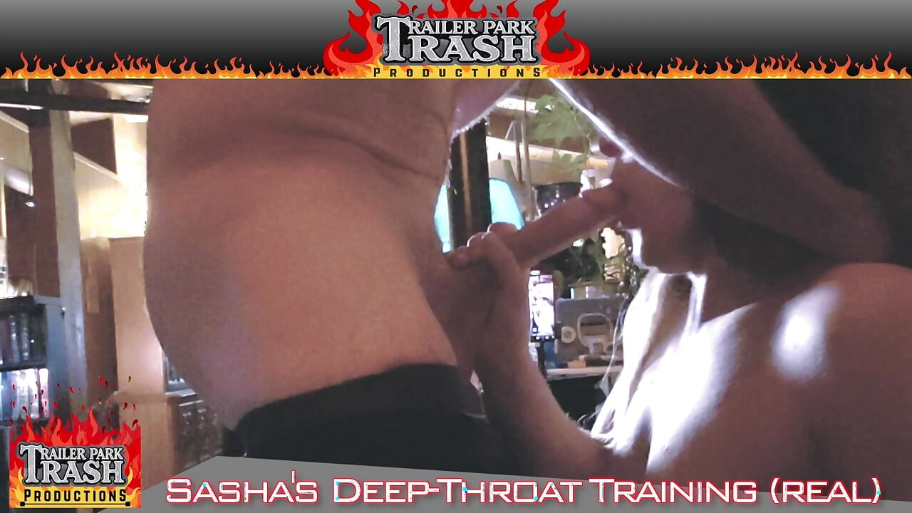 Real Deep-throat Training Wprobably Sasha - the Making of a Throat Goat