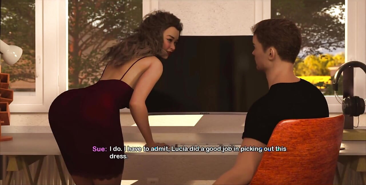 My Bimbo Dream - Sexy Stepmom Shows Me Her Perfect Fake Tits While I Work