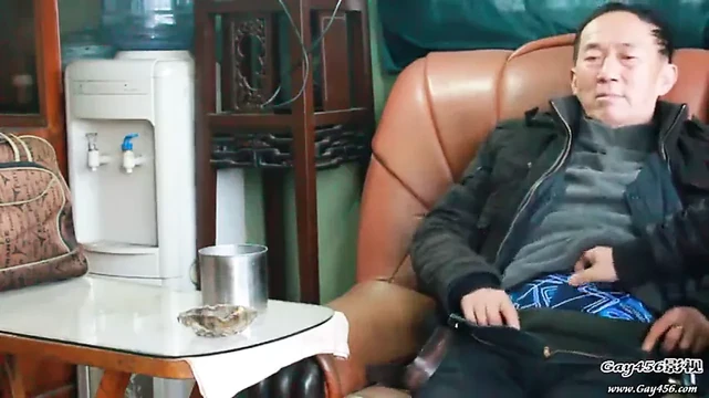 2 hot japanese grandpa fuck and bj