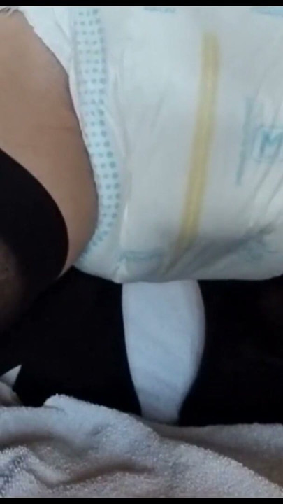 Sissy Plugged And Diaper Changed | Clip 2