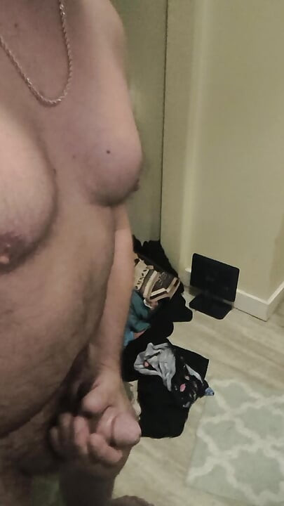 Cum in hand