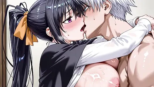 Gojo (JJK) x Akeno (DxD)