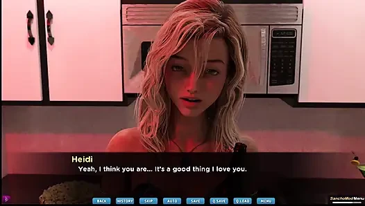 Saksi telanjang #16: heidi nyepong kontol jackson