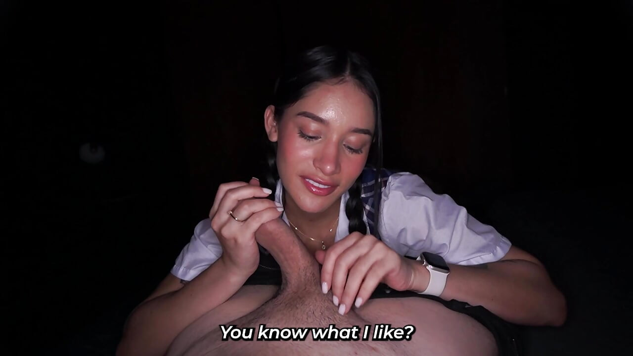 I filled my beautiful college girlfriend's pussy with cum - Jean Paul & Carolina Guerrero